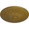 Ekena Millwork Alexa Ceiling Medallion (Fits Canopies up to 3"), Hand-Painted Gold, 15"OD x 1 3/4"P CM14AXGLS - alternate 5
